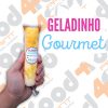 230 Etiquetas Para Geladinho Gourmet Redondo 4 Cm