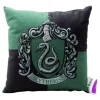 Almofada Veludo Casas Hogwarts Sonserina Harry Potter
