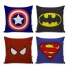 Almofada Super Herois Homem Aranha Batman Superman Hulk Marvel Dc