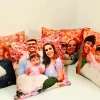 Almofada 40x40 Personalizada Com Fotos Frente Verso Presente