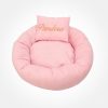Cama Pet Com Travesseiro Personalizado Pet Com Nome Diversas Cores
