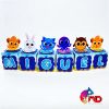 5 Caixa Cubo Pop Up Com Letra Bolofofos