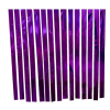 Varal De Fitas Metalizadas Decoração De Carnaval 100 Metros Roxo