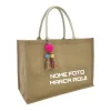 Bolsa De Praia Juta Personalizada Com Iniciais Verão