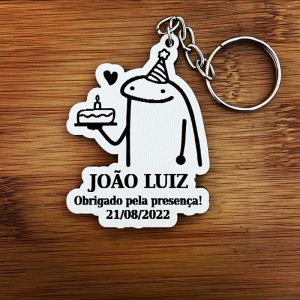 20 Chaveiros Flork Bento Cake Lembrancinhas Aniversário Em Mdf
