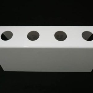 Suporte Branco Pizza Cone Temaki Sorvete Batatas Mesa 4cones