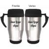 Caneca Termica De Alumínio Café, Chá, Suco, Bebida Personalizada Do Seu Jeito Mug