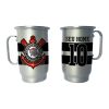 Caneca Chopp Cerveja Personalizada Times Brasileiro Aluminio Com Nome