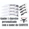 Canivete Barretão De Bolso Todo Em Inox Gravado Seu Nome E Imagem