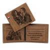 Carteira Com Foto Gravada Para Homens De Alta Qualidade Em Couro Pu Carteiras De Bolsa Com Fotos Personalizadas Festival