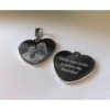 Colar Pingente Coração Feminino Personalizado Foto