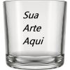 Copo De Vidro Personalizado Whisky 265ml Logo Texto