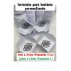 400 Forminhas 4 Pétalas Com Sua Logo Para Doces
