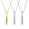 Colar Rose Gargantilha Aço Inox Masculina Feminina Com Gravação Personalizada Com Seu Nome