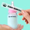 Etiqueta 46x8mm Transparente Folha Com 12 Unidades Personalizada Para Identificação De Material Escolar