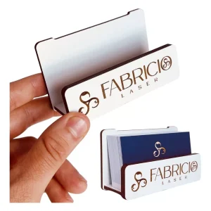 Porta Cartão De Visita De Mesa Balcão Mdf Personalizado Top