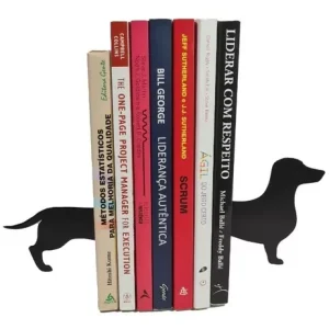 Bibliocanto Em L Suporte Apoio Livro Game Dvd Aparador Cor Cachorro - preto