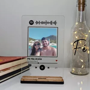 Placa / Quadro Interativo Spotify Personalizado - Decorativo