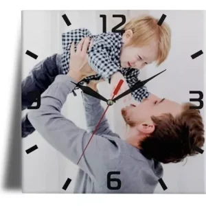 Relógio Azulejo Personalizado Com Foto