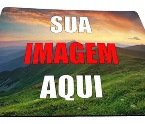 Mouse Pad Personalizado Com Sua Arte /foto - Mousepad 23x19
