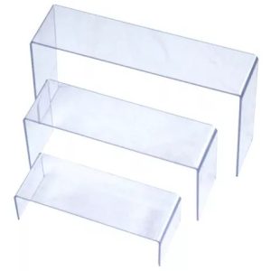 Prateleira Cubo Nicho Acrílico Vitrine 3 Peças