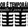 Porta Medalhas - A Dor É Temporária O Orgulho É Para Sempre
