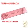 Placa Indicativa empresa negócio para Porta Acrílico Espelhado Personalizada Varias Cores Seu Negócio