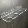 Suporte Para Microfone Fixação Parede Descanso 4 Mic Liso
