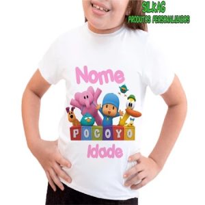 Camisas/blusa Personalizadas Pocoyo unissex