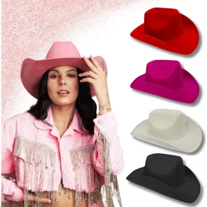 Chapéu Durinho Duro Qualidade Ana Castela Cowboy Fantasia Vaqueiro Peão Festa Rodeio Vaquejada