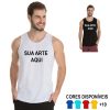 Regata Personalizada - Masculina Feminina Infantil Plus Size - Branca Preta Colorida Revenda Fornecedor Dropshipping