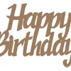 Palavra Happy Birthday Mdf Letreiro Festa 60x45 Cm