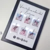 Quadro Personalizado Com 6 Fotos Polaroids E Led