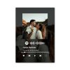 Placa Spotify de Mesa Personalizado Tamanho 10x14 cm - COM SUPORTE