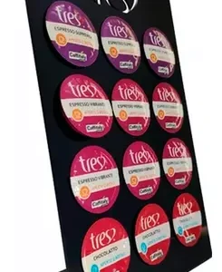 Suporte Organizador Porta Cápsulas De Café Três Corações