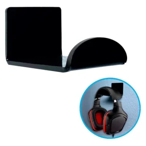 Suporte Porte fone de ouvido headset acrilico