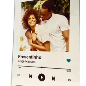 Placa Spotify Interativa - Personalize A Sua!