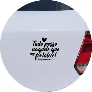 Adesivo Nas Mãos De Deus Decorativo Para Carro Notebook