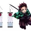 Brincos Tanjiro Kamado Demon Slayer Kimetsu No Yaiba