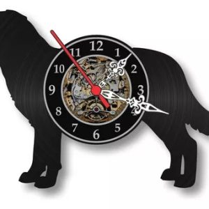 Relógio Cachorro Dog Pets Clínica Veterinária Vinil Lp Retrô