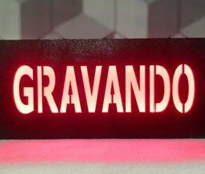 Luminoso Gravando 26cm X 11cm Estudio No Ar Youtuber