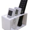 Porta Controle Remoto Com 3 Divisórias Em Acrílico