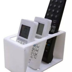 Porta Controle Remoto Com 3 Divisórias Em Acrílico