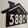 Número Para Casa Personalizado, Acrílico Em Relevo