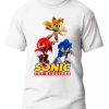 Blusa Infantil Sonic Turma Camiseta Algodão Camisa Estampa