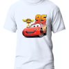 Blusa Infantil Mcqueen Camiseta Algodão Camisa Carros Filme