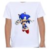 Camisa Estampada Infantil Personalizada Ouriço Sonic