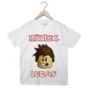 Roblox Camisa Game Personagem Personalizada com o nome que desejar