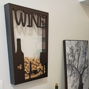 Porta Rolhas de Vinho para 250 Rolhas Wine Tamanho