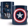 Caneca Capitão América - Modelo 4 Exclusivo